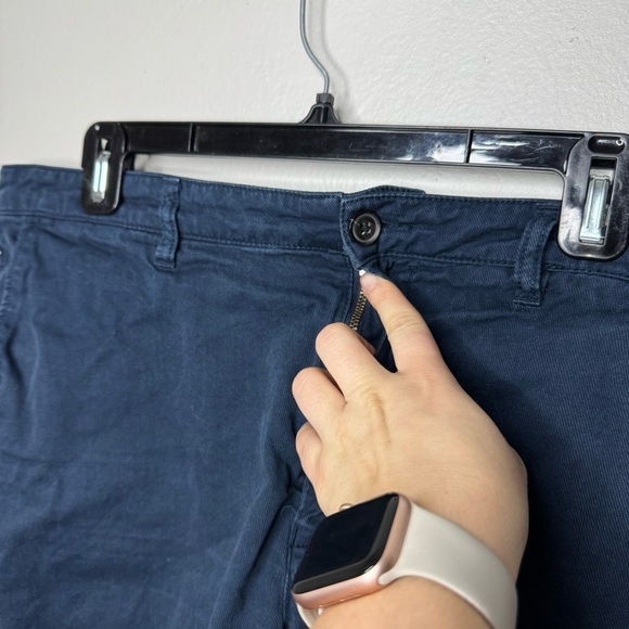 John Varvatos Robbie Short 100% Cotton Navy Blue - Picture 5 of 11